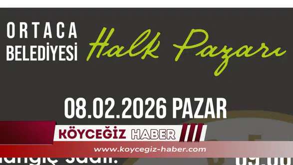 Dalyan Halk Pazarı 8 Şubat’ta Kuruluyor