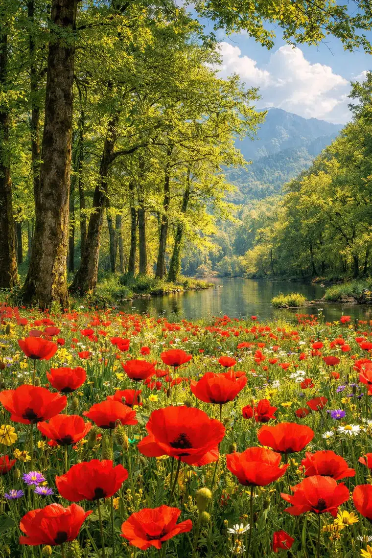 KÖYCEĞİZ'DE İLKBAHAR, TOPRAĞIN KALBİ KIRMIZI ATIYOR