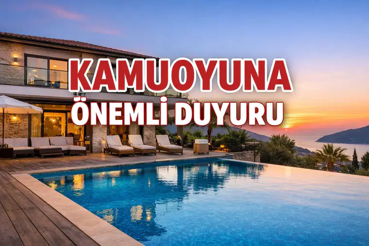 Villa Turizmi İçin Acil Çözüm Çağrısı:
