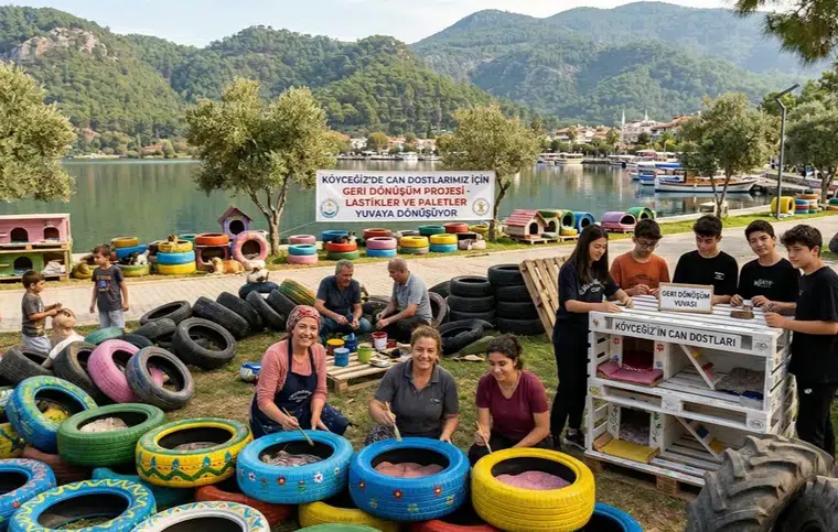Köyceğiz’in Atıkları, Can Dostların Yuvası Olsun!