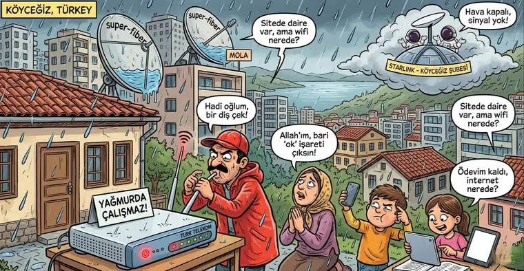 Köyceğiz’de Yağmur: Modern Çağdan Orta Çağ’a