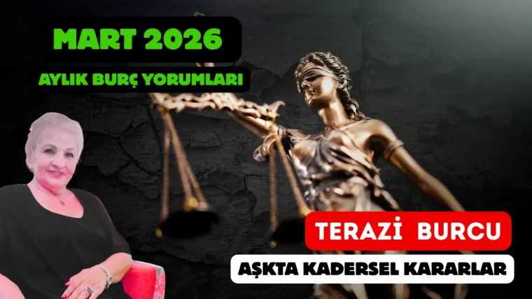 Mart 2026 Aylık Terazi Burcu Yorumu: Aşkta Kadersel Kararlar