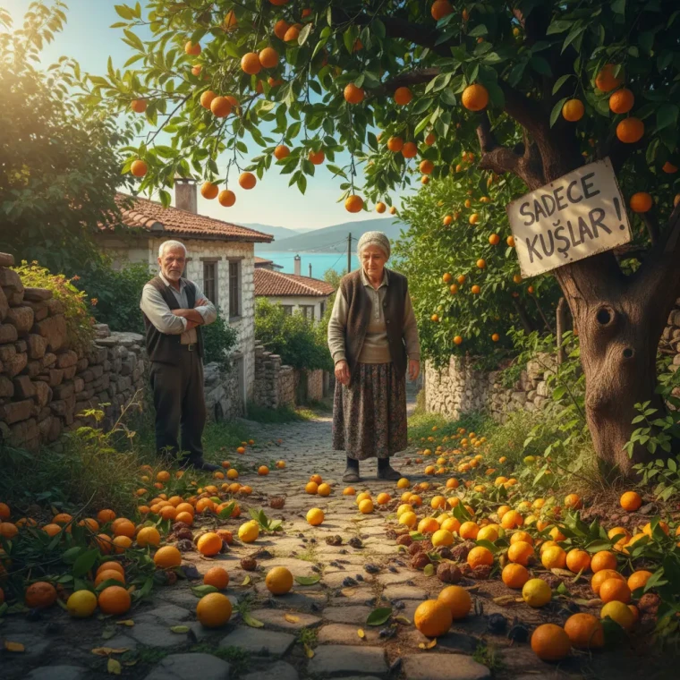 Köyceğiz de Dalında Çürüyen Sadece Meyve mi, Yoksa İnsanlığımız mı?