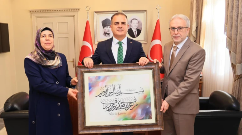 Camiler ve Din Görevlileri Haftası’nda Muğla Müftülüğü’nden Vali Dr. İdris Akbıyık’a Ziyaret