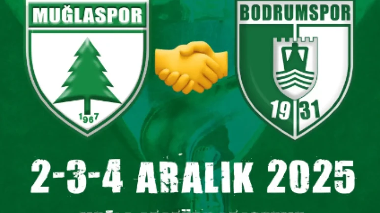 Ziraat Türkiye Kupası’nda Muğla Derbisi: Muğlaspor - Bodrum FK, Maç 2–4 Aralık’ta