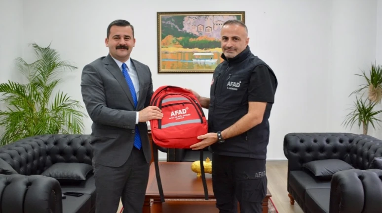 Köyceğiz, AFAD, İshak Cindioğlu, Mert Kumcu, Afet Bilinci, AFAD Çantası, Ziyaret, Son Dakika