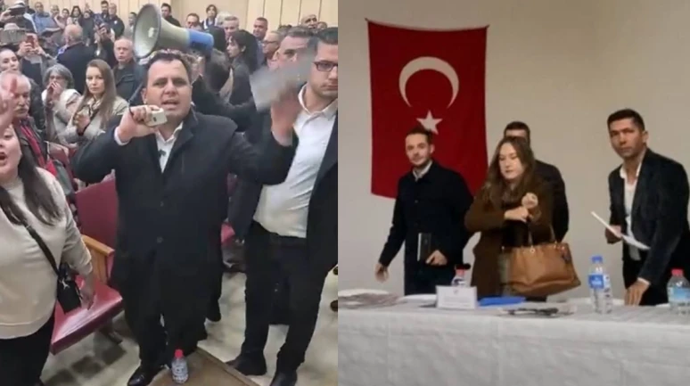 Son Dakika: Kille Koyu’ndaki Marina Toplantısı Protestolarla Karıştı