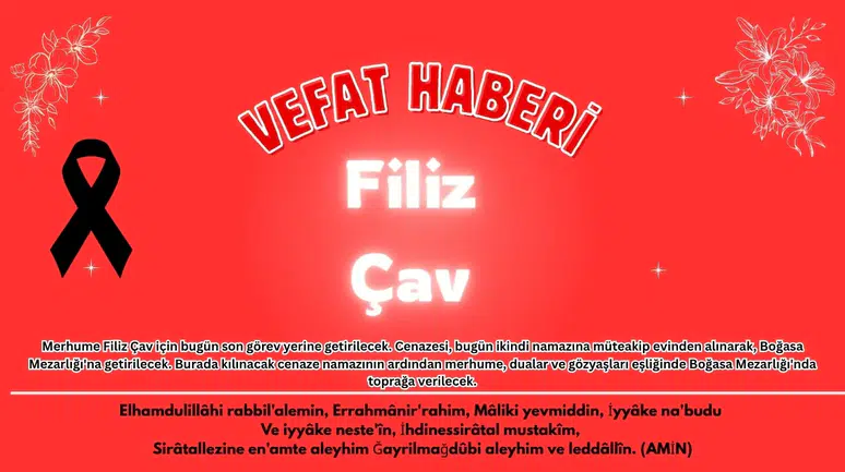 Köyceğiz’den Acı Kayıp: Filiz Çav Son Yolculuğuna Uğurlanıyor
