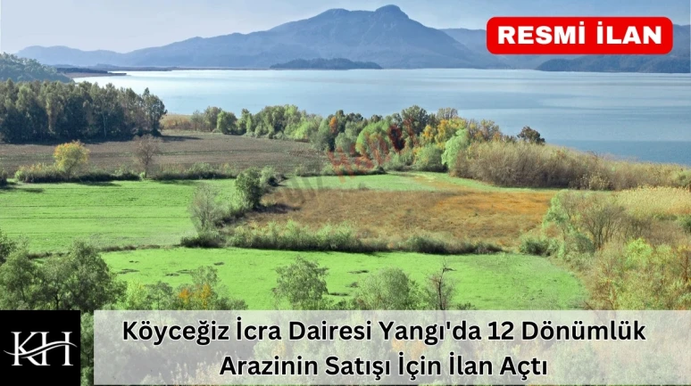 Köyceğiz Yangı'da İcradan Satılık Tarla : Resmi İhale Yayına Çıktı TL