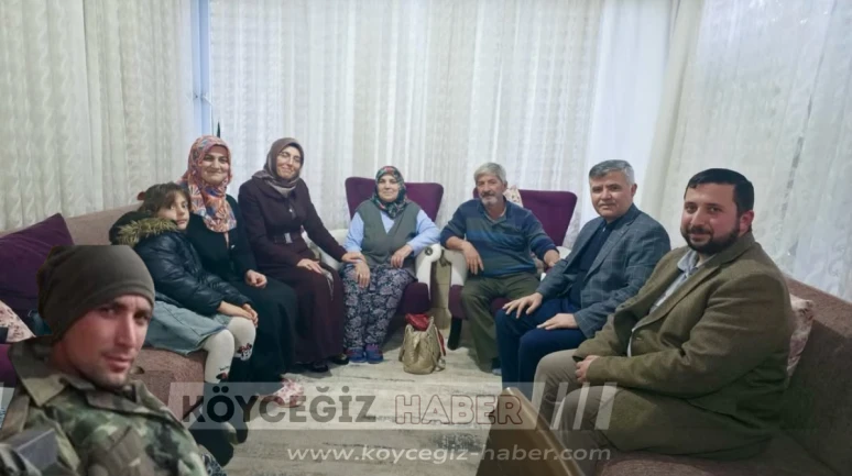 Köyceğiz'de Şehit Ailesine İftar: Şehit Burak Erdi Uysal Dualarla Anıldı!