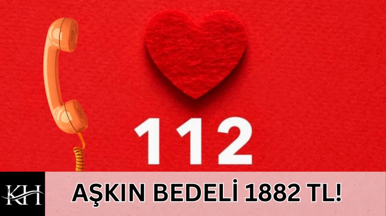 AŞKIN BEDELİ 1882 TL! Muğla'da 112'yi pasta için aradı