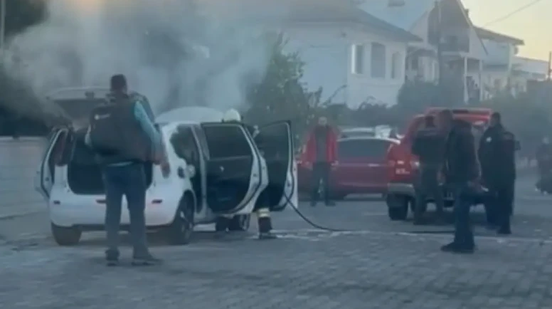 Köyceğiz Gülpınar’da Araç Alev Aldı! Mahalle Ayağa Kalktı