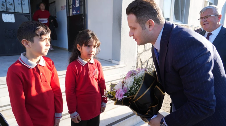 İl Millî Eğitim Müdürü Emre Çay Köyceğiz’de Okulları Ziyaret Etti