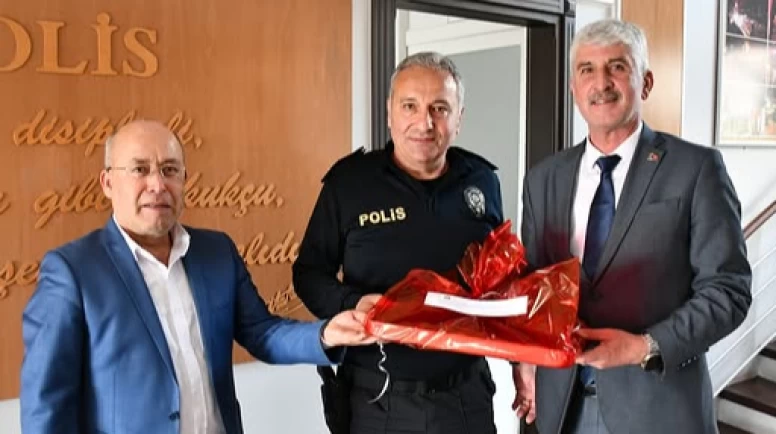 Köyceğiz Belediye Başkanı Ali Erdoğan’dan Emniyet Teşkilatına Anlamlı Ziyaret