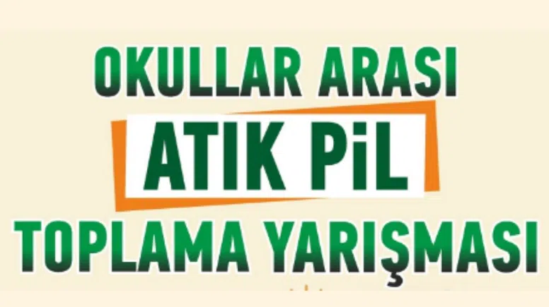 Fethiye'de Okullar Arası Atık Pil Toplama Yarışması Başlıyor