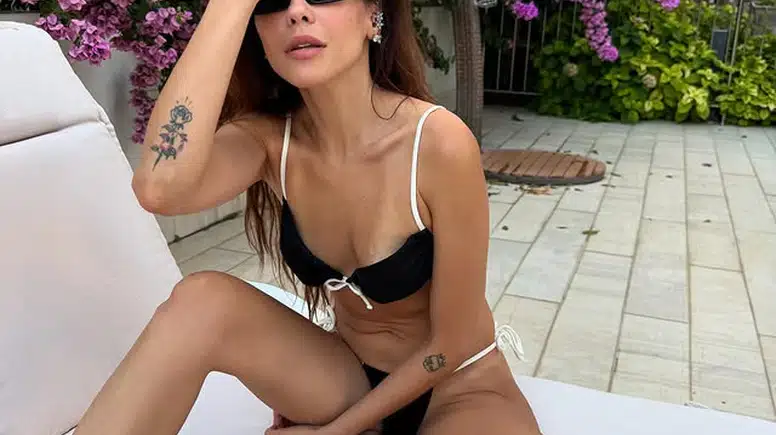 Dilara Aksüyek Cesur Paylaşımıyla Gündem Oldu! Havuz Başında Pizza Yerken Mayosu Olay Yarattı