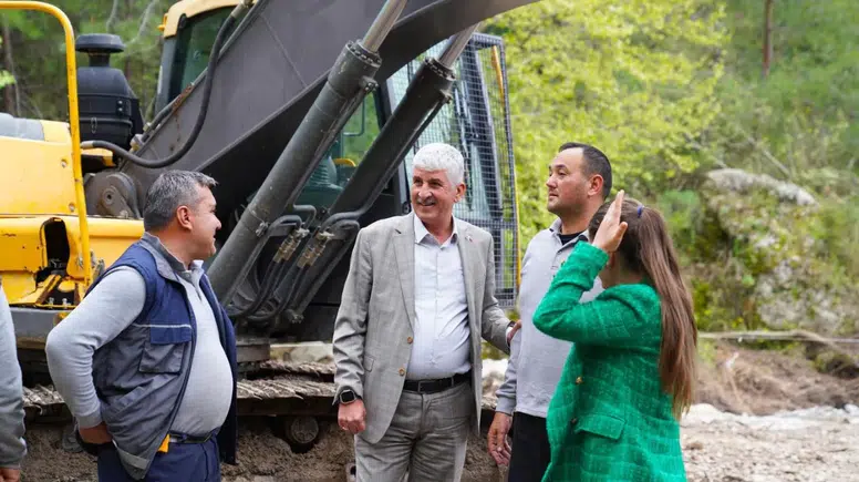 Köyceğiz Yuvarlakçay’da Alt Yapı Çalışmaları Sürüyor!