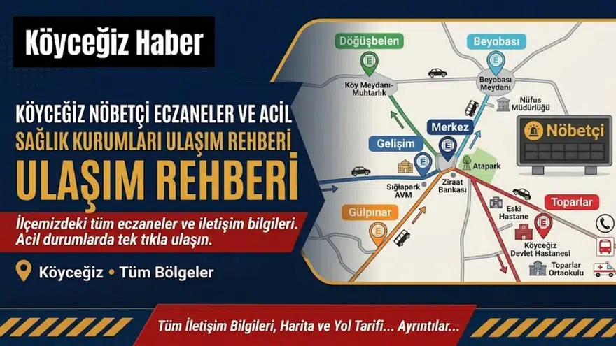 Köyceğiz Nöbetçi Eczaneler Listesi 2026: Adres ve Telefon Rehberi