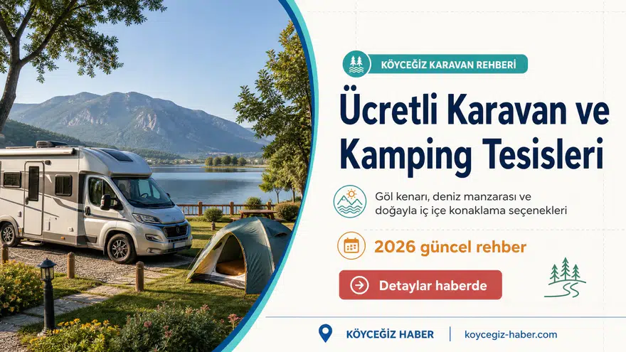 Köyceğiz Karavan Ve Camping Tesisleri Güncel Fiyat Liste