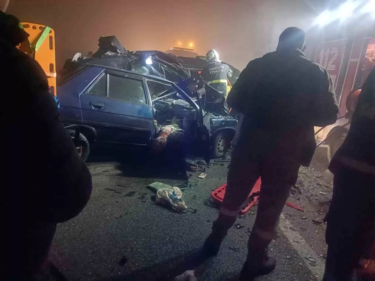 Samsun Çarşamba'daki Trafik Kazasında Katliam: 5 kişi Öldü 2