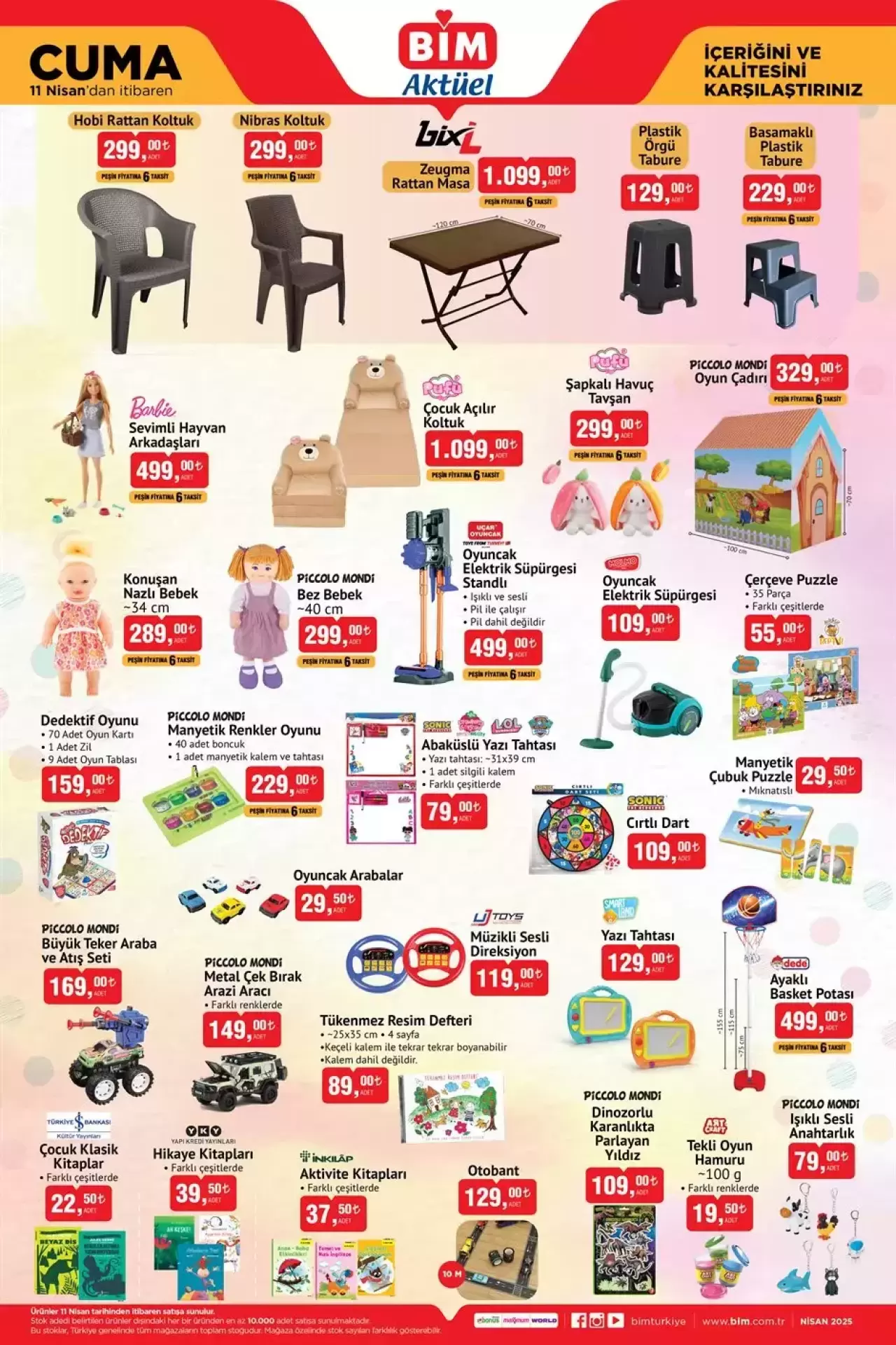 BİM’de haftalık indirim fırtınası! Birçok ürün indirimde || 8, 9, 11 Nisan Bim İndirimleri! 5
