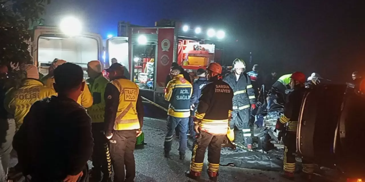 Samsun Çarşamba'daki Trafik Kazasında Katliam: 5 kişi Öldü 1