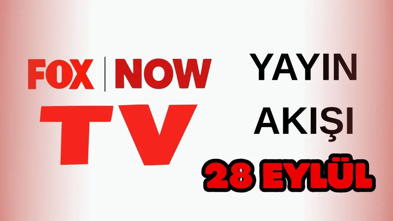TRT 1, Show TV, NOW TV, ATV Yayın Akışı 28 Eylül 2025 Pazar :Bugün Hangi Programlar Var? Diziler, Filmler, Yarışmalar 2