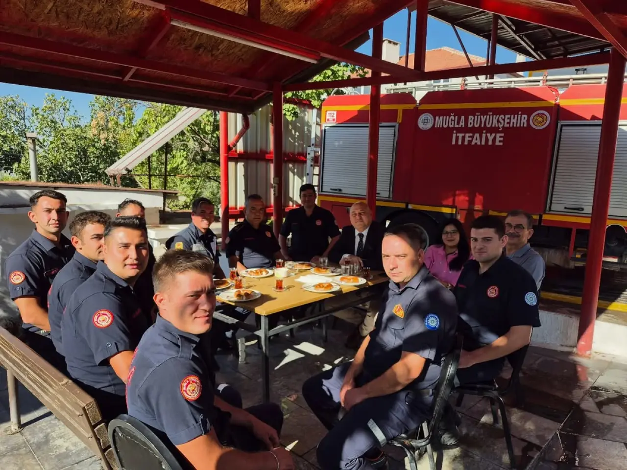 Yatağan Belediyesi’nden Dünya İtfaiyecilik Haftası Ziyareti: Başkan Günay’dan Teşekkür Mesajı 2