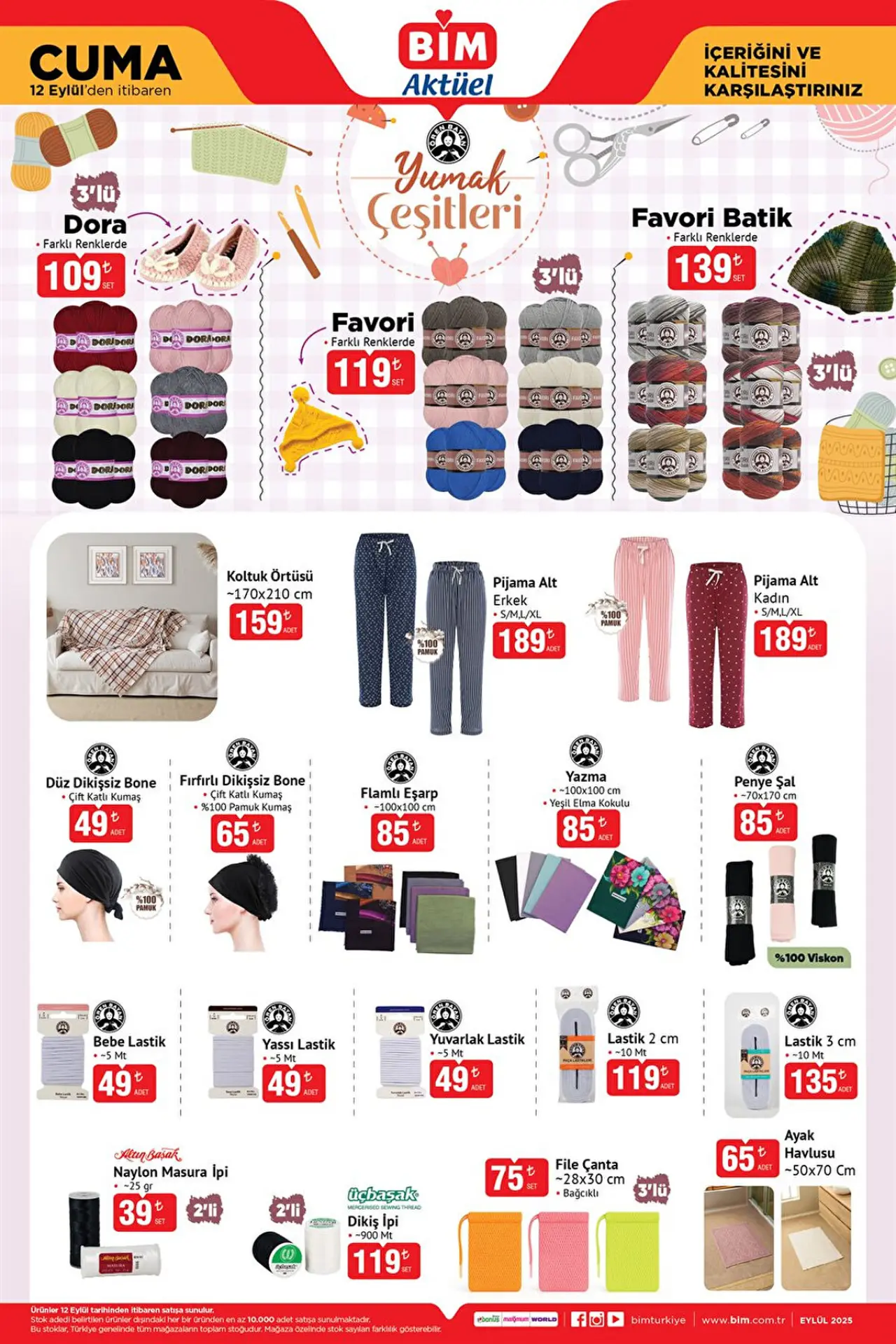 15 Eylül 2025 BİM Aktüel Ürünler Kataloğu: Bu Hafta Hangi İndirimler Var? 3
