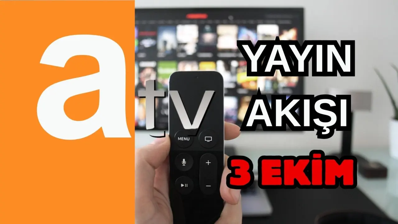 TRT 1, Show TV, NOW TV, ATV Yayın Akışı 3 Ekim 2025 Cuma :Bugün Hangi Programlar Var? Diziler, Filmler, Yarışmalar 5