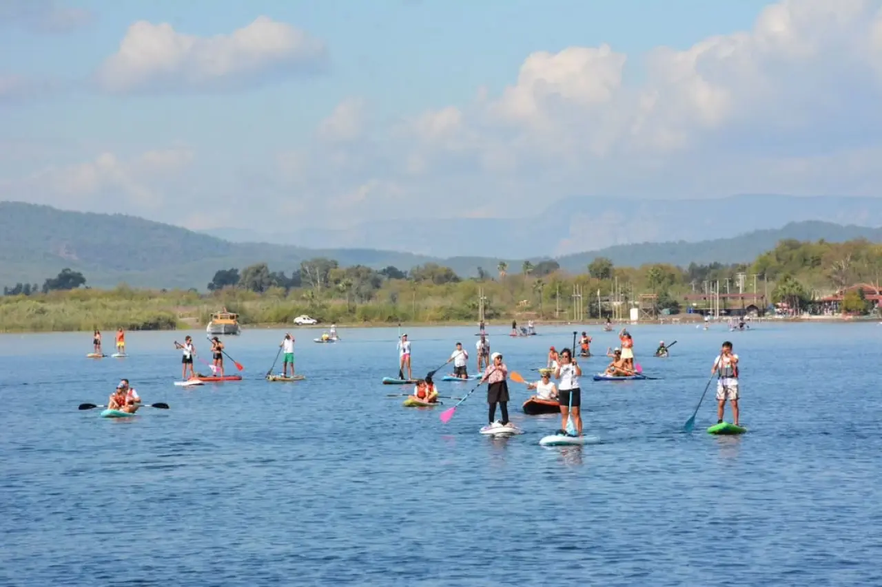 Kaymakam Mert Kumcu, Caretta Paddle Fest Köyceğiz’e Katıldı 2