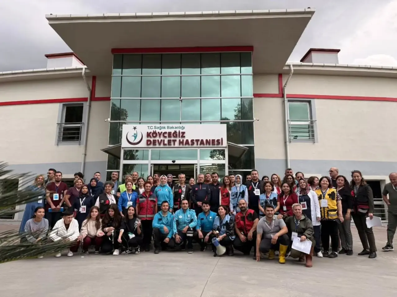 Köyceğiz Devlet Hastanesi’nde Sel ve Tahliye Tatbikatı Gerçekleştirildi 5