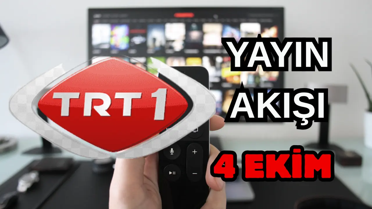 TRT 1, Show TV, NOW TV, ATV Yayın Akışı 4 Ekim 2025 Cumartesi :Bugün Hangi Programlar Var? Diziler, Filmler, Yarışmalar 1
