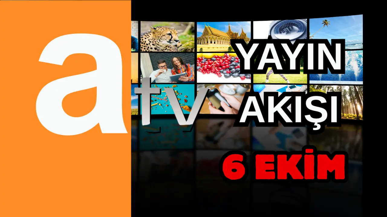 TRT 1, Show TV, NOW TV, ATV Yayın Akışı 6 Ekim 2025 Pazartesi :Bugün Hangi Programlar Diziler, Filmler, Yarışmalar Var? 2