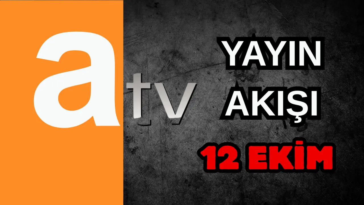 12 Ekim Pazar Yayın Akışı Show TV, NOW TV ve TRT 1, ATV, Kanal D 2025: Bugün Hangi Diziler, Filmler Var? 1