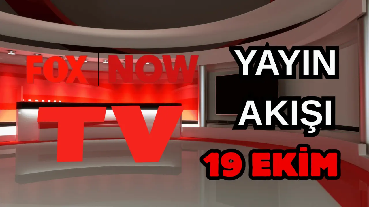 19 Ekim Pazar ATV, Show TV, NOW TV, Kanal D ve TRT 1 Yayın Akışı 2025: Bugün Hangi Diziler, Filmler Var? 2