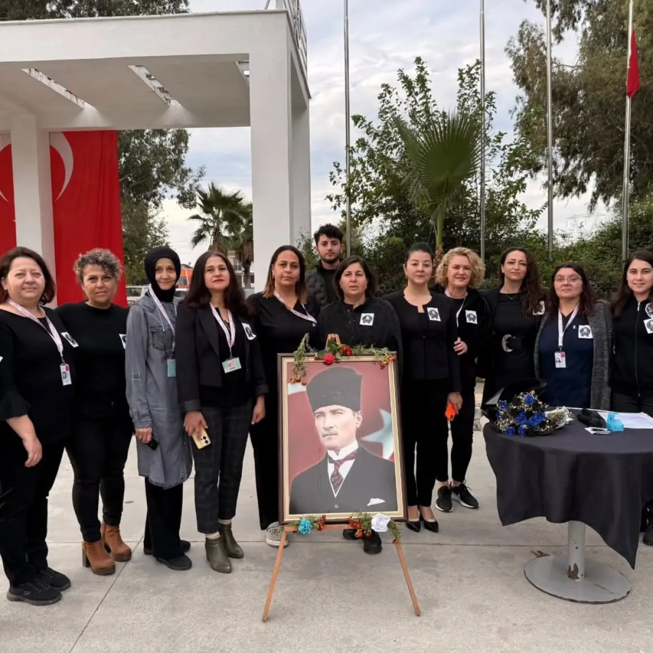 Köyceğiz Devlet Hastanesi’nde 10 Kasım Saygı Duruşu Gerçekleştirildi 4