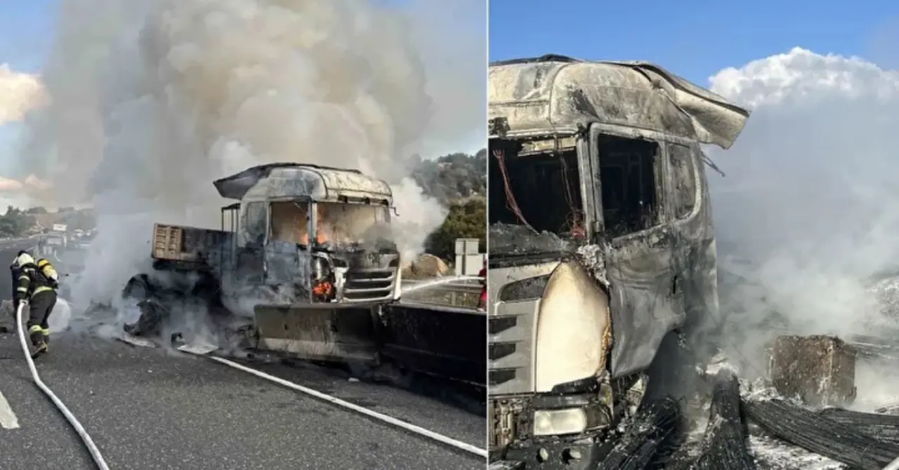 Yatağan'da Tır Alev Alev Yandı: Araç Kullanılamaz Hale Geldi! 3