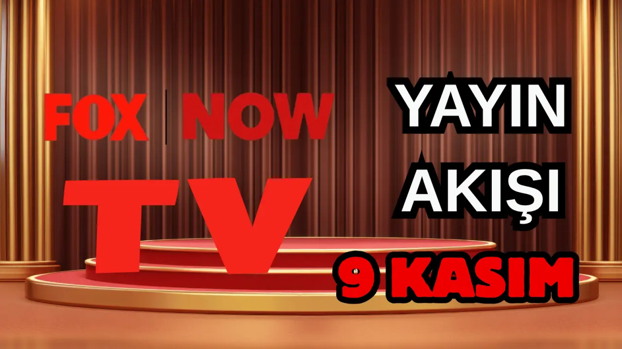 9 Kasım Pazar Günü TV Yayın Akışı, ATV, Show TV, NOW TV, Kanal D ve TRT 1 2025: Bugün Hangi Diziler, Filmler Var? 2