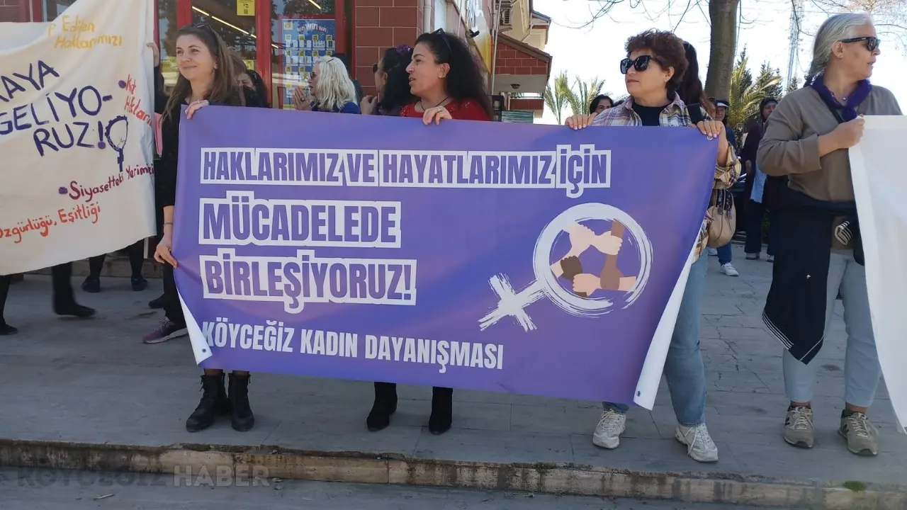 Köyceğiz'de 8 Mart Yürüyüşü Çok Konuşulacak! 3