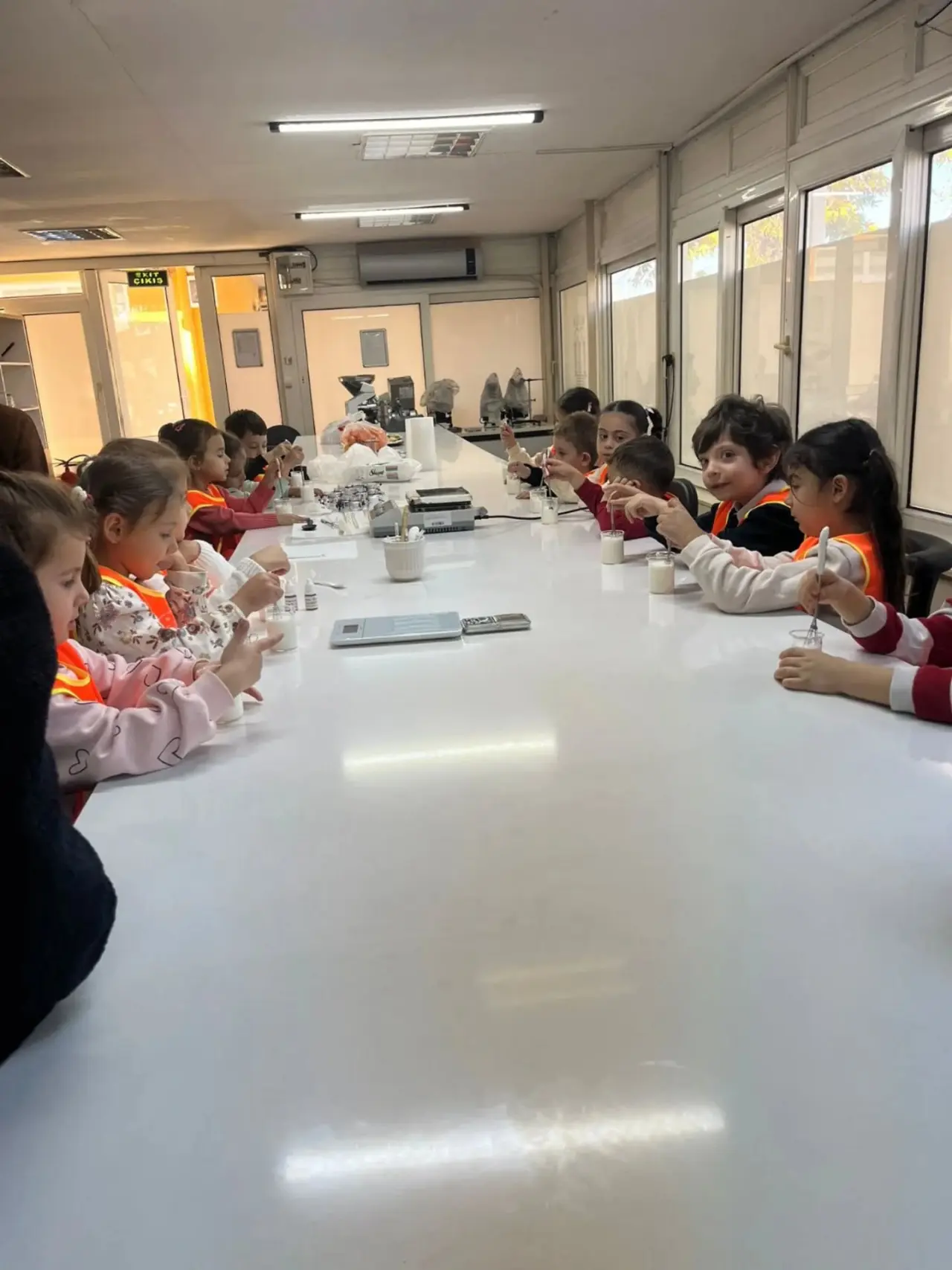 Köyceğiz Meslek Yüksekokulu, anaokulu öğrencilerine laboratuvar deneyimi ve bilim etkinliği sundu.