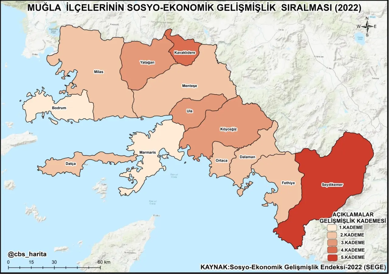 Muğla’nın İlçeleri Arasında Gelişmişlik Uçurumu: Köyceğiz Kaçıncı Sırada?