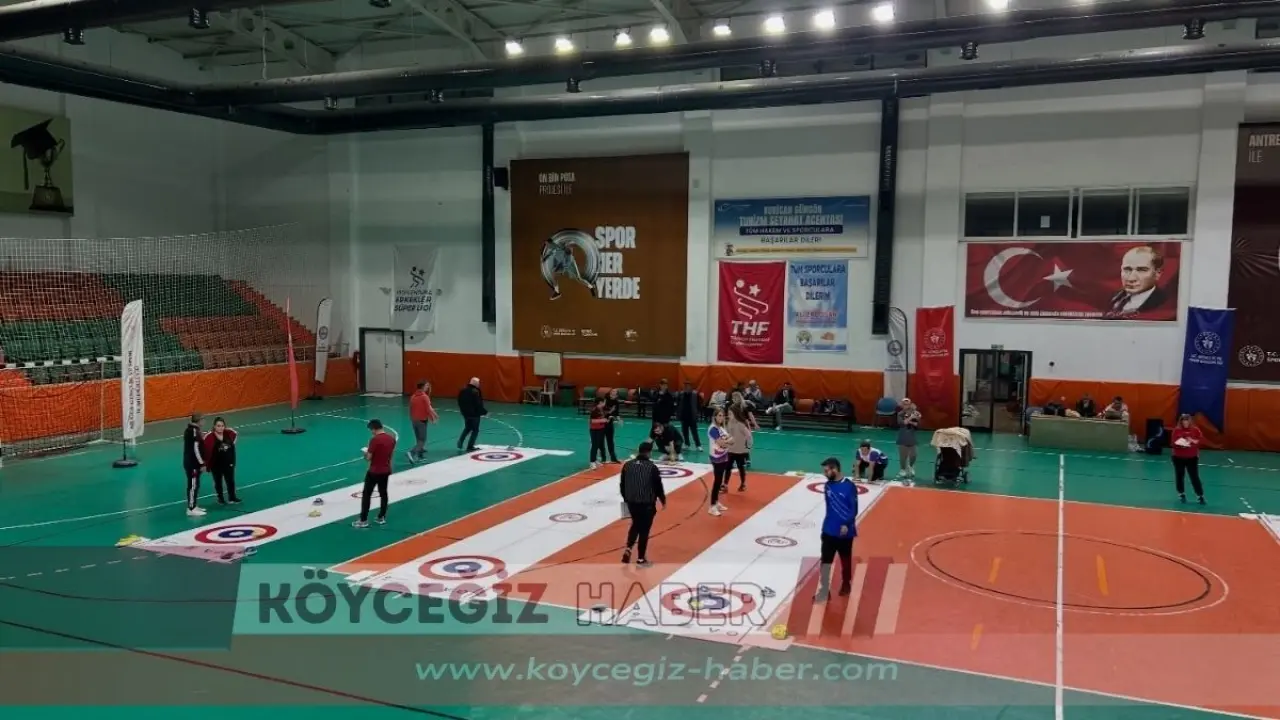 Köyceğiz Floor Curling Turnuvası 2026 : Çiftler Yarışıyor Başladı