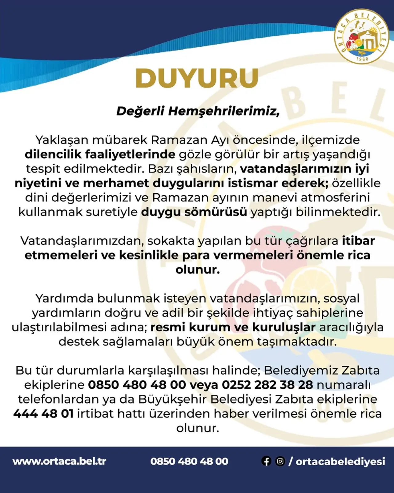 SON DAKİKA: Ortaca'da Dilenci Operasyonları Başlıyor!