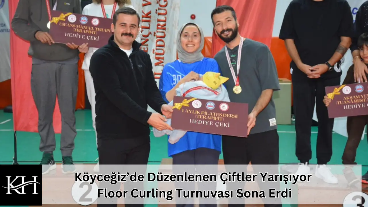Köyceğiz’de Düzenlenen Çiftler Yarışıyor Floor Curling Turnuvası Sona Erdi