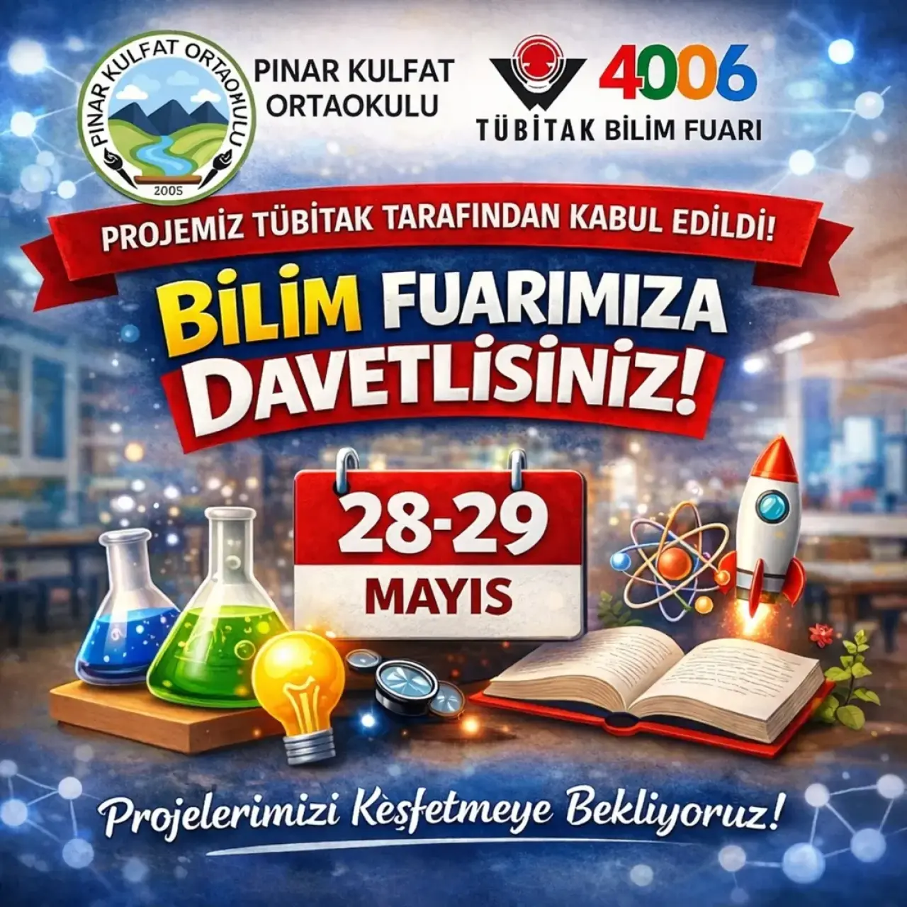 PINAR KULFAT’TAN BÜYÜK BAŞARI! TÜBİTAK projeyi onayladı