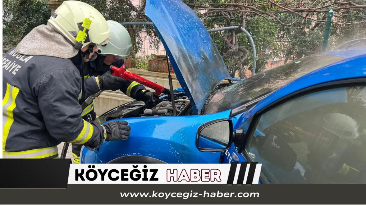 Dalaman Karaçalı Mahallesi'nde bir araçta çıkan yangın korku yarattı. İtfaiye ekiplerinin hızlı müdahalesiyle söndürülen yangında aracın konsol kısmı ağır hasar gördü.