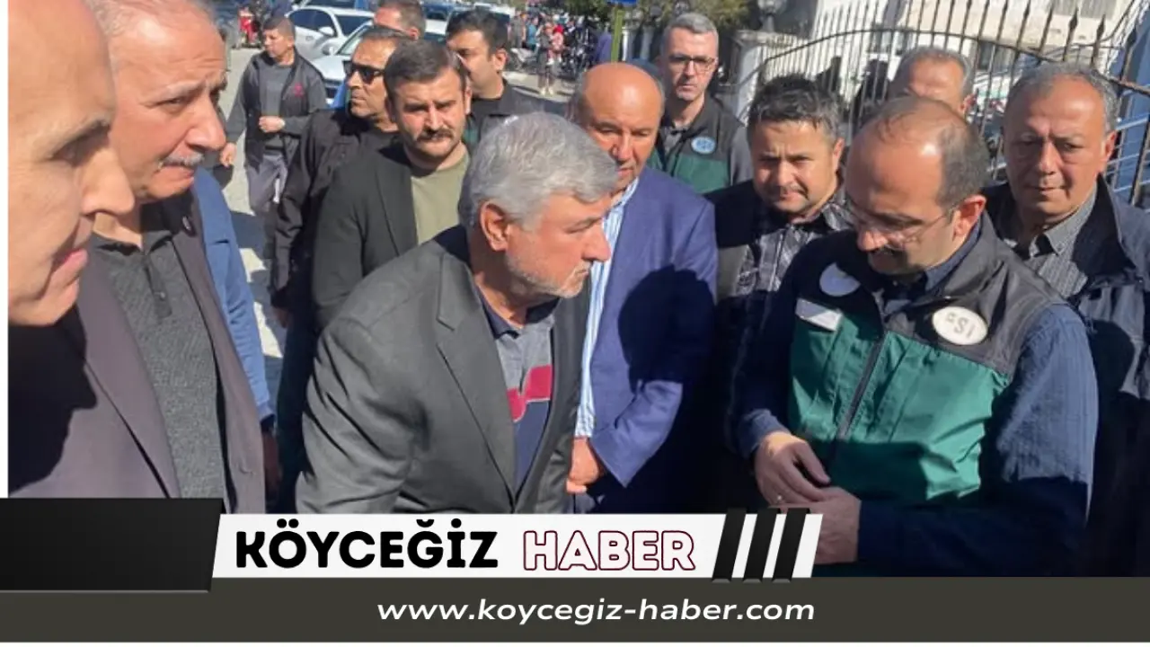 Köyceğiz Yasta: Cengiz Ceylan Hoca Vefa Seliyle Uğurlandı