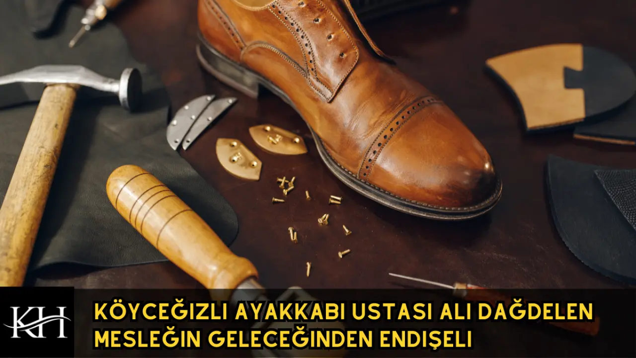 Köyceğiz'in son ayakkabı tamir ustası 64 yaşındaki Ali Dağdelen, 3 metrekarelik dükkanında zanaatını yaşatıyor.