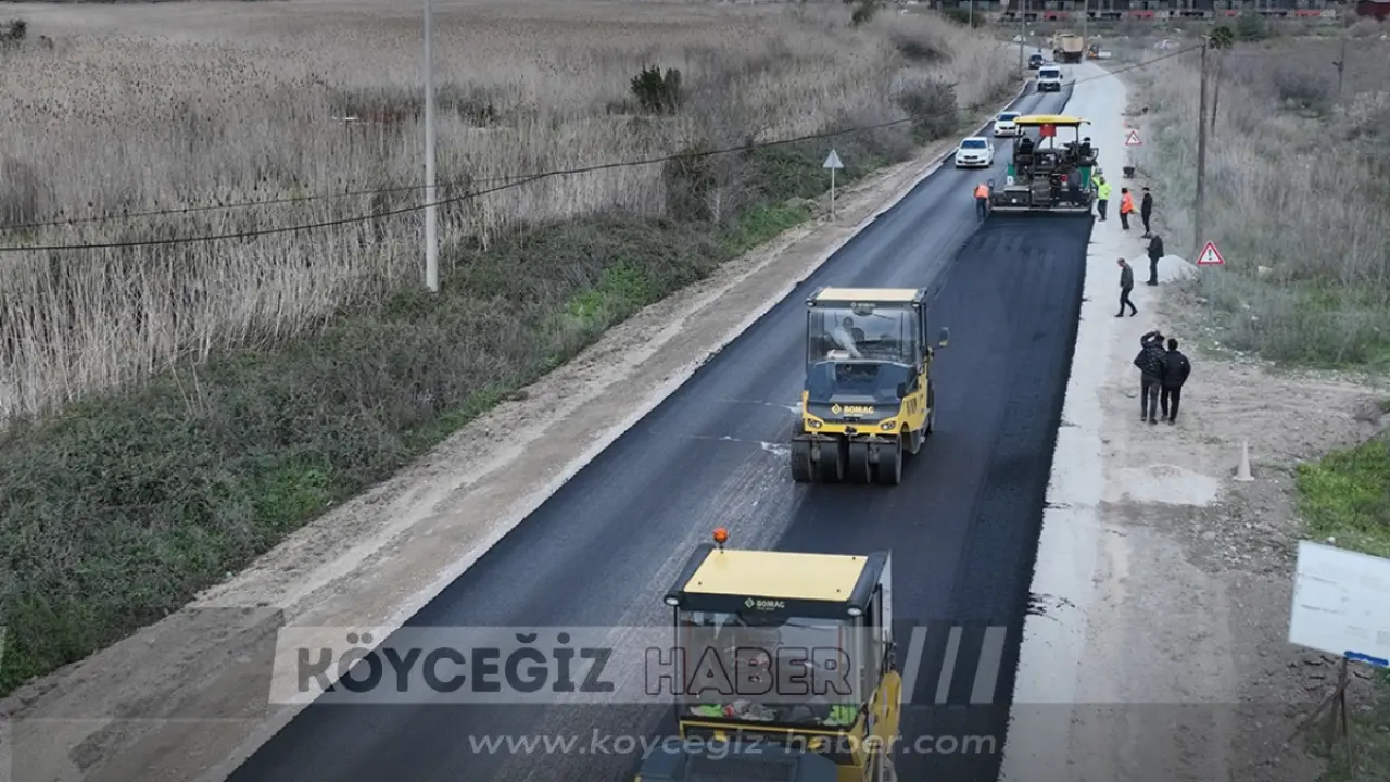 Sarıgerme Yolunda Modern Dönüşüm: Ortaca’da Asfalt Mesaisi Tam Gaz
